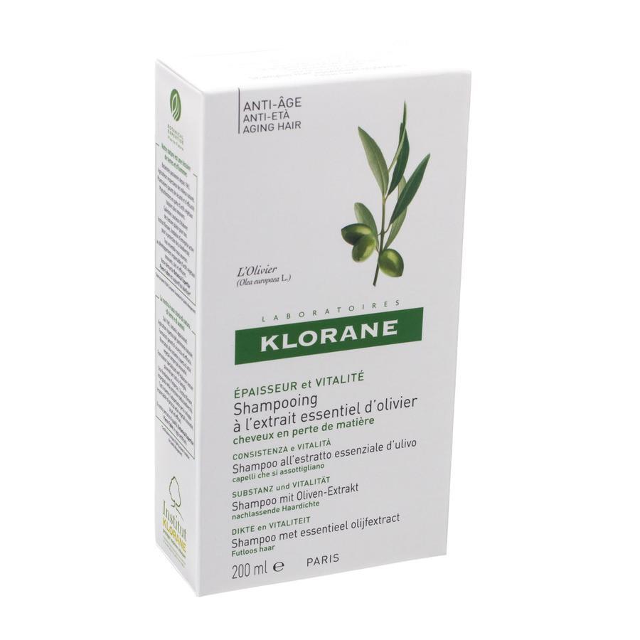 Klorane Shampoo anti-age met Essentieel Olijfextract Shampoo 200ml
