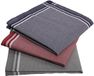 Swan Textiel 12 stuks - Heren zakdoeken Classic 2 - 40 - Blauw