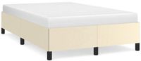 vidaXL Bedframe Kunstleer Crème 120x190 cm