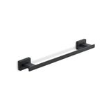 Gedy Atena handdoekstang 35 cm zwart mat