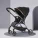 StarTech ALQ1 Kinderwagen - Opvouwbaar - Met ligfunctie - Bekleed met linnen - Draagvermogen tot 15 kg - Zwart