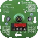 Ehmann 3900x0800 Dimmer (inbouw) Geschikt voor lampen: LED-lamp, Spaarlamp, Halogeenlamp, Gloeilamp