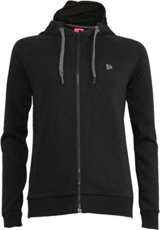 Donnay Sweatvest met capuchon Anna Dames Zwart XXXL