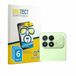 BROTECT - Screenprotector voor Xiaomi Poco F9 Pro (ALLEEN Camera Lens) - Folie Beschermfolie transparant 6 Stuks