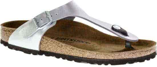 Birkenstock Gizeh - Slippers - Silver - Maat 39 - 4040714067087