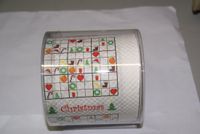 Weihnachtliches duni Kerst toiletpapier sudoku 00218