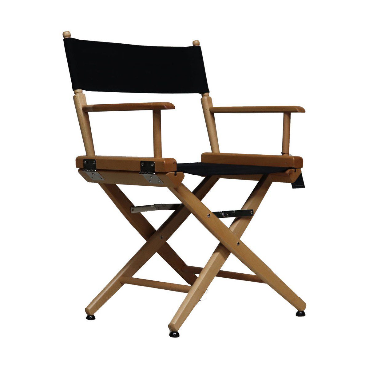 Filmcraft Filmcraft Pro Series Short Director's Chair (45.7cm, Natural Frame, Black Canvas)