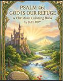 Psalm 46: God is our refuge. A Christian Coloring Book, By Jeal Roy