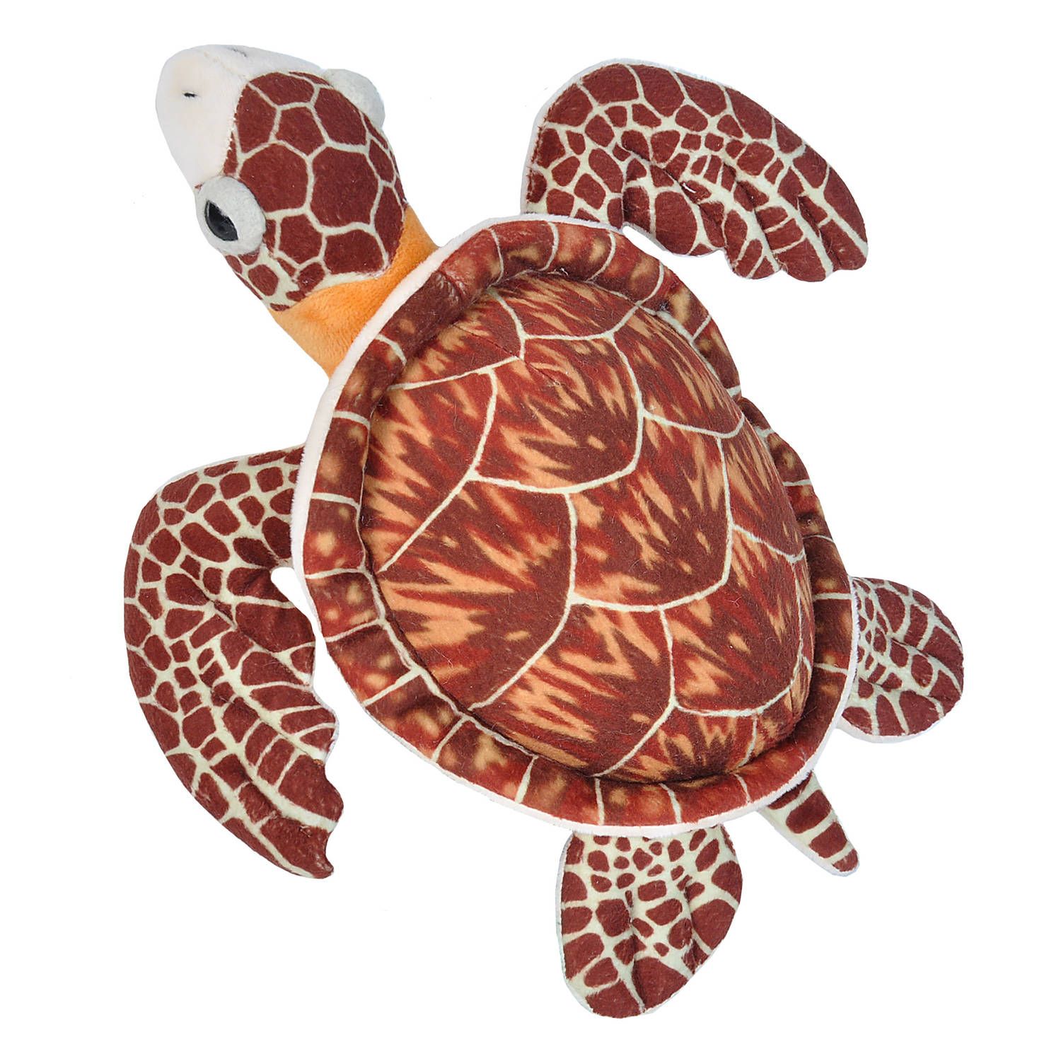 Wild Republic Knuffel Schildpad Junior 20 Cm Pluche Bruin