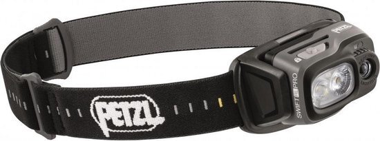 Petzl Swift RL Pro krachtige industriële hoofdlamp met 900 lumen Zwart