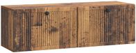 vidaXL Wandmontage TV-kast Oud hout 98 x 31 x 30 cm Bewerkt hout