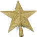 Gerimport Piek kerstboom - ster - goud - kunststof - 27 cm