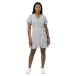 Only Carly Korte Mouw Jurk Wit 36 Vrouw