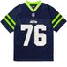 New Era Jersey Seahawks Nos NFL Blauw Polyester