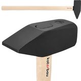 KOTARBAU® Voorhamer, 10 kg, Sloophamer, Staal, Houten Steel