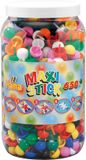 Hama Maxi strijkkralen pot 650 stuks, 3-8 jaar, Meerkleurig
