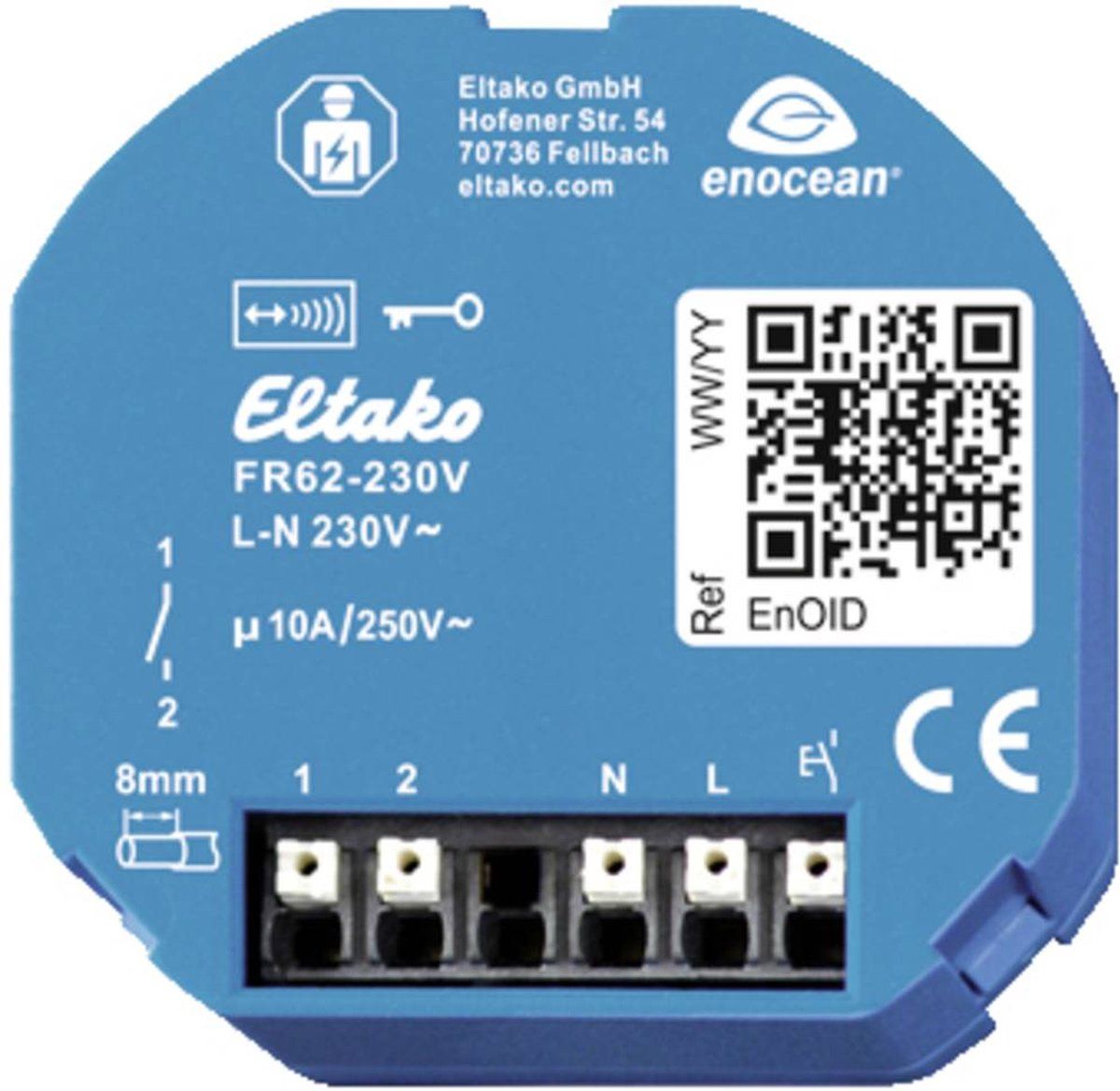 Eltako FR62-230V Actor Draadloos Inbouw (in muur)