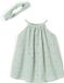 Vertbaudet Robe avec broderie anglaise, accessoires assortis