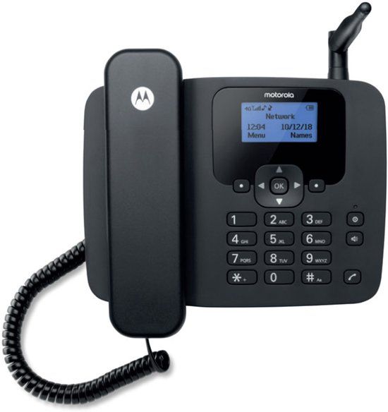 Motorola FW410L Vaste Telefoon Zwart