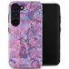Selencia Hoesje - Geschikt voor Samsung Galaxy S23 - Backcover - Fresh Paint Flower Orange