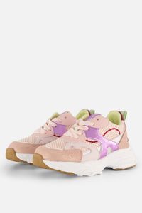 Muyters Sneakers paars Suede - Maat 28 - Kinderschoenen