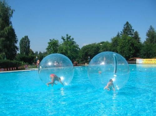 Skyrunner 2M Gang op Water het Lopen Bal Roll Bal Opblaasbare Zorb bal Tizip rits