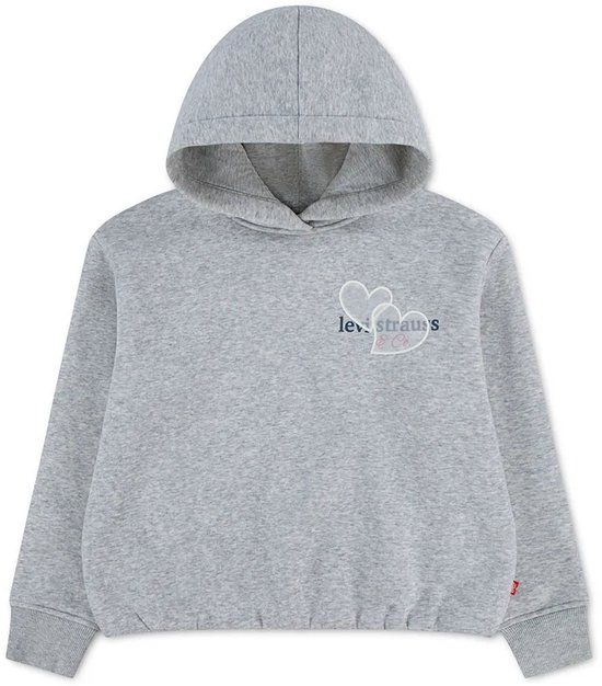 Levi's Kids Meet And Greet Bubble Hoodie Grijs 10 Jaar Meisje