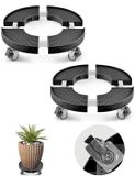 VEVOR 2x Transportwagens Trolley 38-58cm Verstelbaar 181,4kg