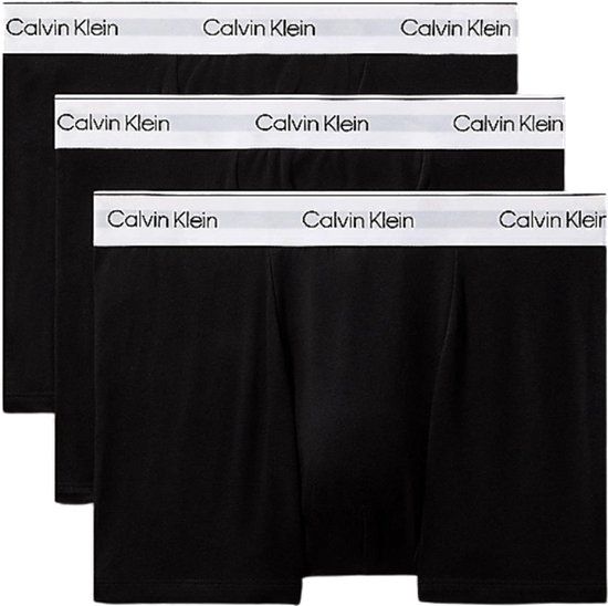 Calvin Klein 3-Pack Heren Boxershorts - Zwart - Maat XL