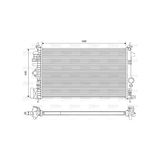 Valeo Radiateur 735482