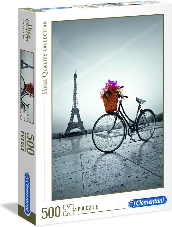 Clementoni Romantic Promenade in Paris 500 Piece Puzzle - Unisex - Ages 10+