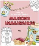 Maisons First Éditions Maisons imaginaires – Kleurboek volwassenen – 70 illustraties