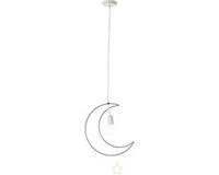 Brilliant Romm 3-vlams houten hanglamp / zwart