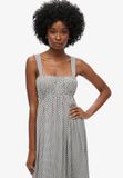 Superdry Maxi-jurk met strik op de rug - Dames - Jurken