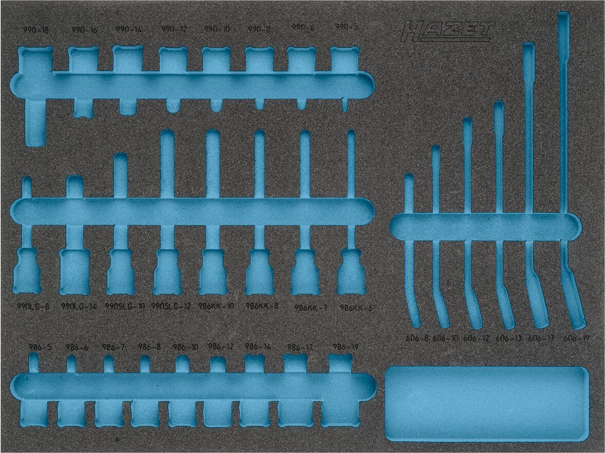 HAZET 2-componenten zachschuiminleg 163-367L · L x B: 519 mm x 392 mm
