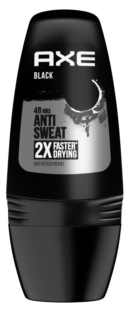 Axe Axe Deoroller Black 48h Anti Sweat 2x Faster Drying