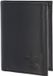 oxmox Leren portemonnee Leather RFID Protect Kombibörse Freedom Pigeon Embossed Black zwart