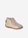 Vertbaudet Zachte babyboots met ritssluiting van leer