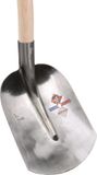Talen Tools Schepbats - Maat 0 - Blank gepolijst - Essenhouten steel - 110 cm