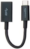 AmazonBasics USB-kabel USB 3.2 Gen 1 (3.1 Gen 1) USB C naar USB A Zwart
