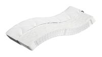 VidaXL Matras met binnenvering, Eénpersoons/Volledige grootte, Medium, Zwart, Grijs, Wit, Polyester, 800 mm x 2000 mm x 190 mm