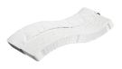 VidaXL Matras met binnenvering, Eénpersoons/Volledige grootte, Medium, Zwart, Grijs, Wit, Polyester, 800 mm x 2000 mm x 190 mm