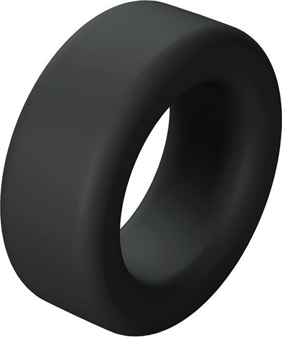 Love to Love COOL Ring Klassieke Siliconen Cockring Zwart