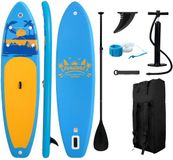 FUNWATER SUPFW31E – Opblaasbare SUP plank 335x83x15 cm – stabiel & lichtgewicht 7,7 kg – compleet set – voor meer & rivier