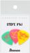 Ibanez B1000SVGPY Steve Vai Signature Series plectrum Heavy 1.00 mm 3-pack