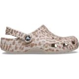Klassieke Crocs Classic Pop Animal Klompen Beige EU 39-40