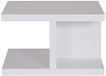 TemaHome Crest Salontafel, hout, mat wit, 75 x 75 x 45 cm