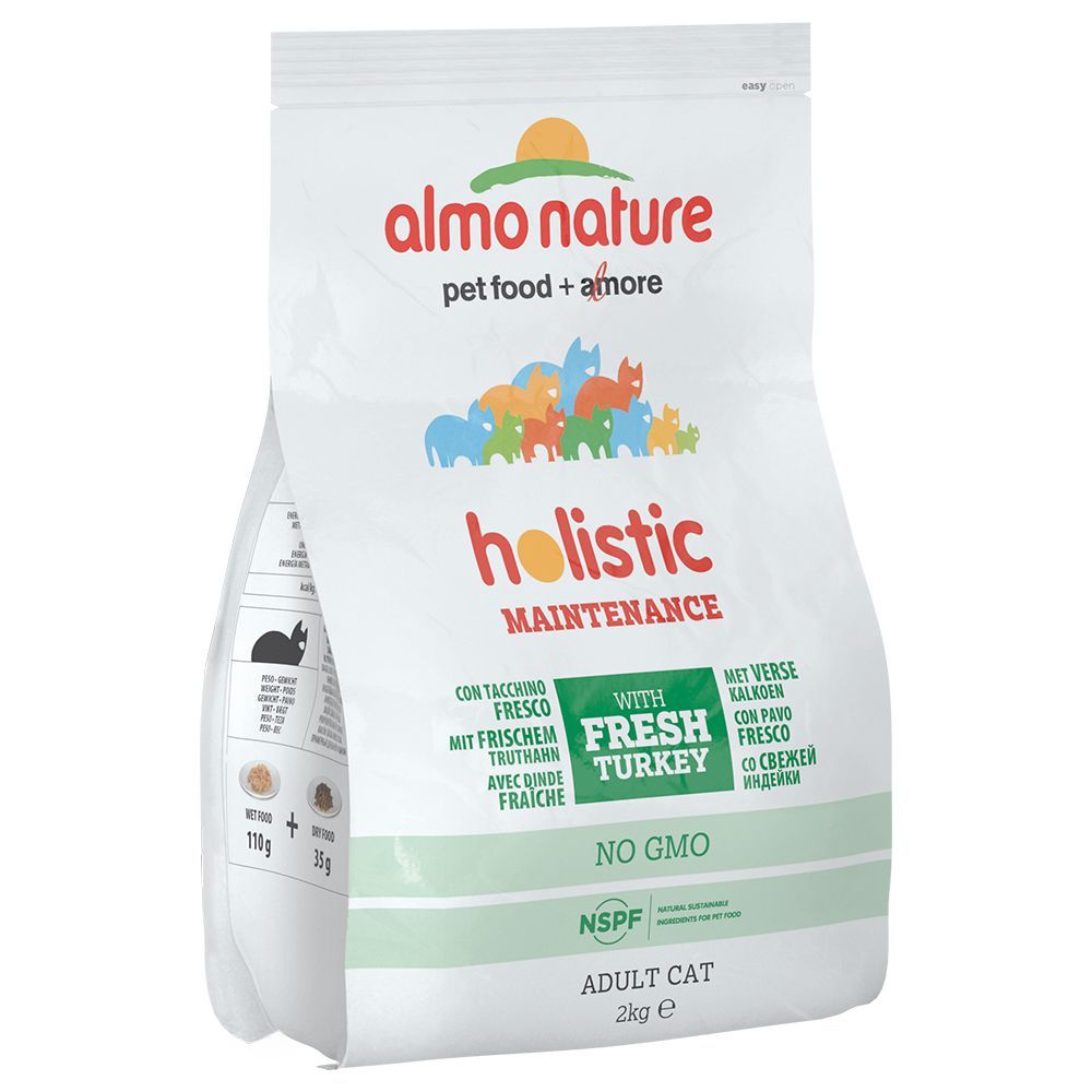 Almo Nature Holistic Adult Kalkoen en Rijst kattenvoer 12 kg