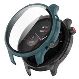 Wigento Amazfit GTR 4 Beschermhoes PC / gehard glas Donkergroen