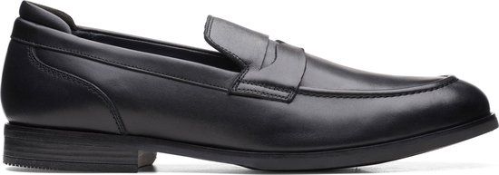 Clarks Bradish Ease Heren Zwart Leer Maat 8